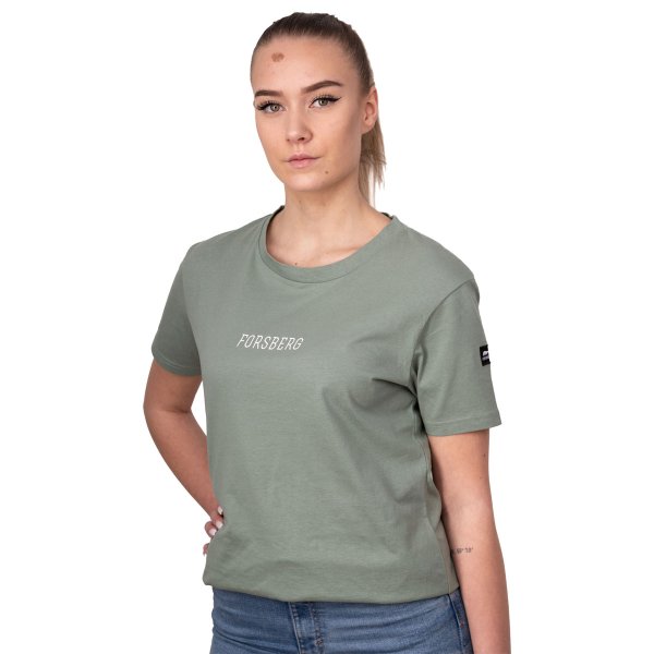 FORSBERG T-shirt Ilma avec logo sur la poitrine Femme
