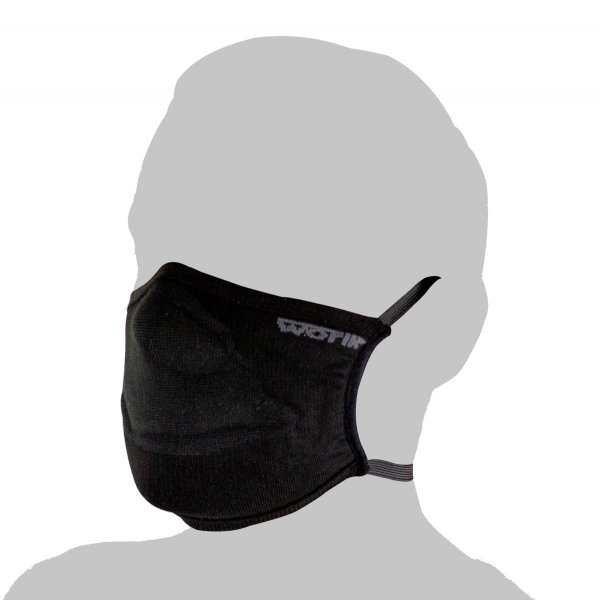 elastic fabric mask with water-repellent and antibacterial features