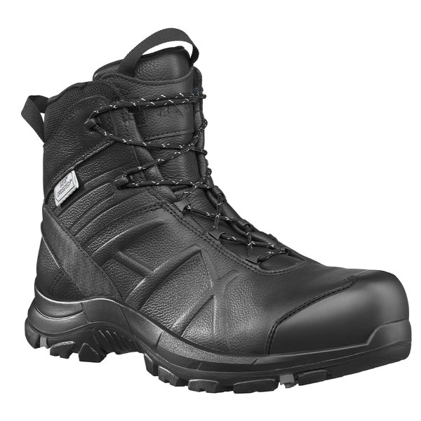 Haix Rescue One boots with side zipper