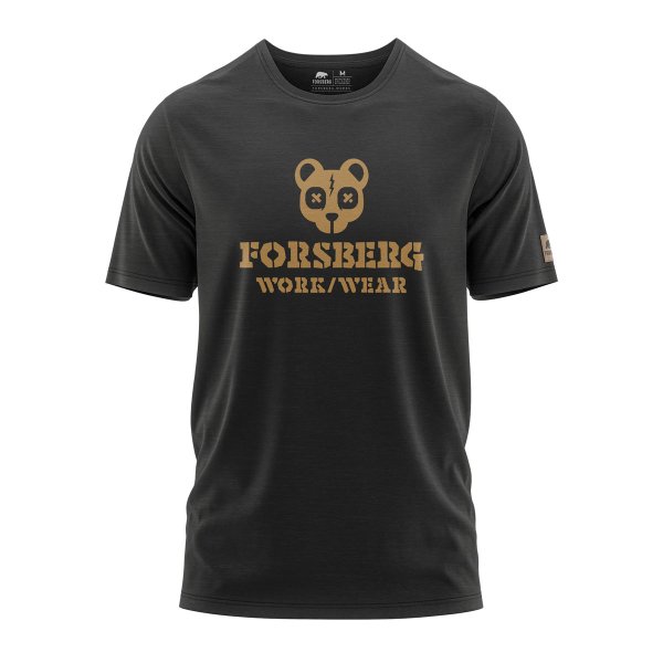 FORSBERG T-shirt Björnarson avec logo sur la poitrine