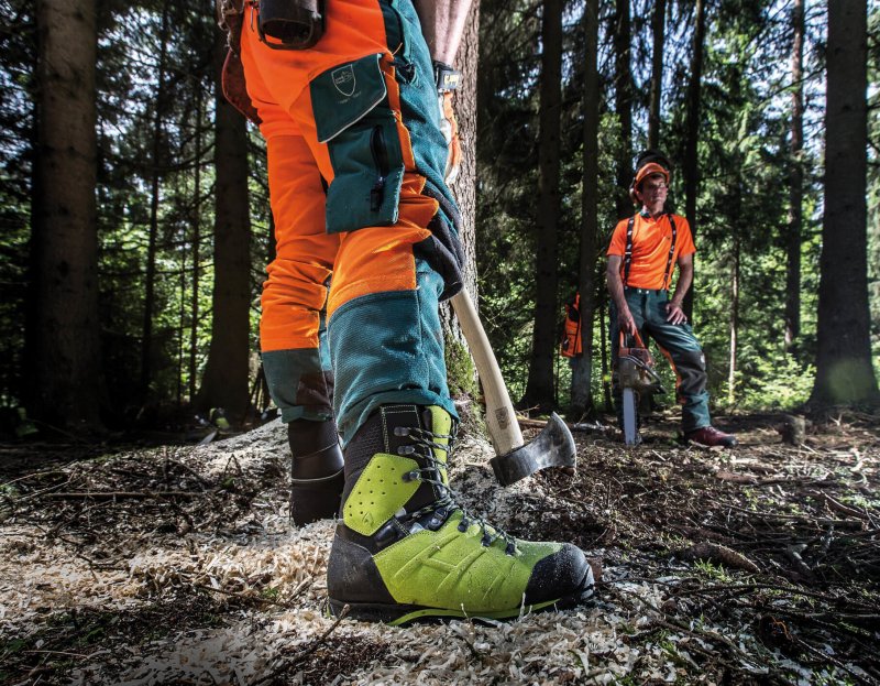 HAIX Protector Pro Schnittschutzstiefel für Wald und Forst. 